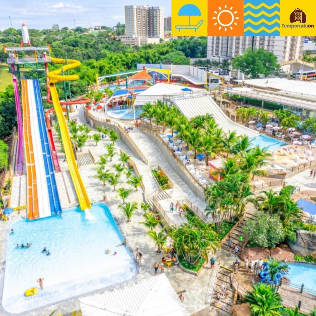 Aparthotel Piazza Diroma Com Acesso Ao Acqua Park - Gabriel à Caldas Novas 0*,