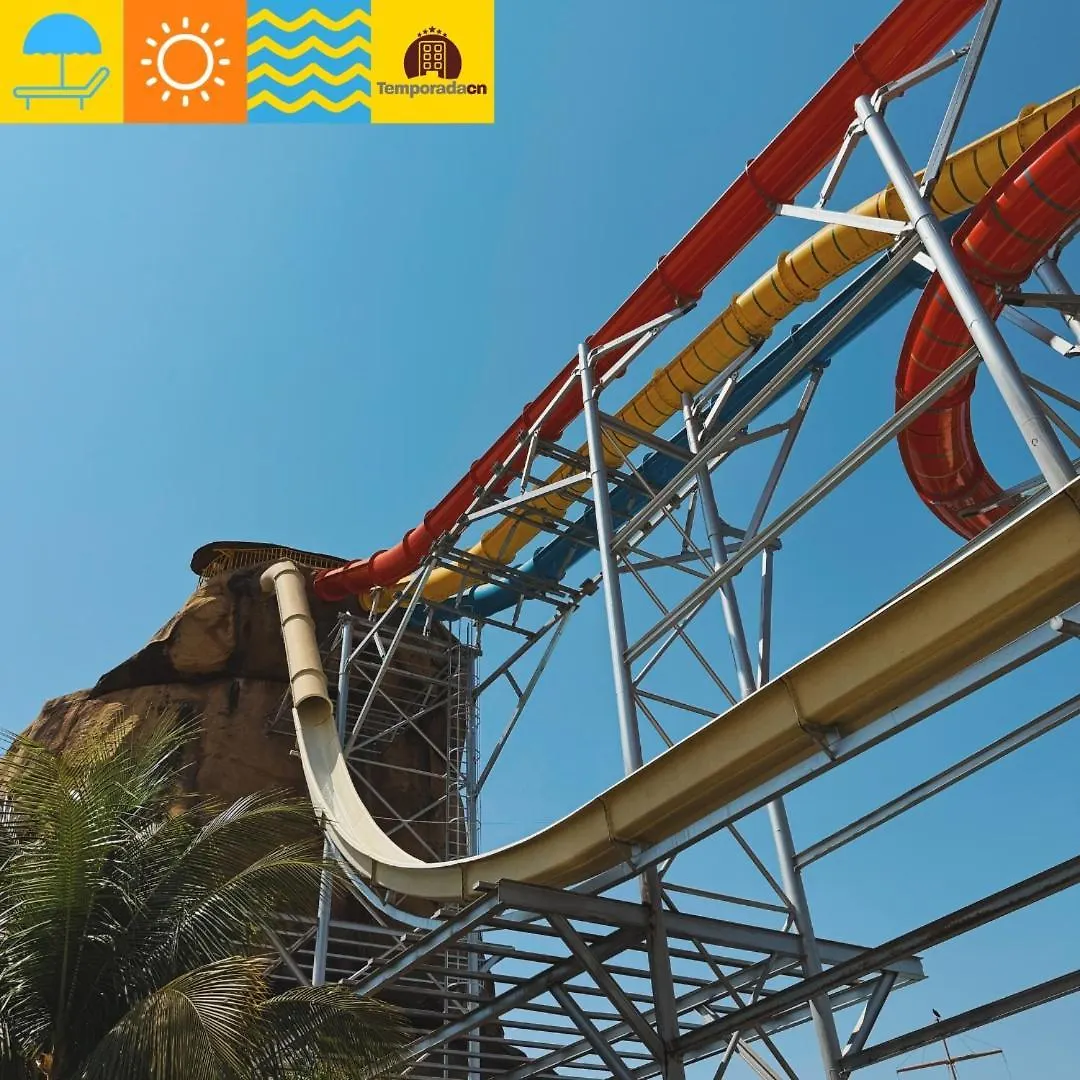 Aparthotel Piazza Diroma Com Acesso Ao Acqua Park - Gabriel à Caldas Novas